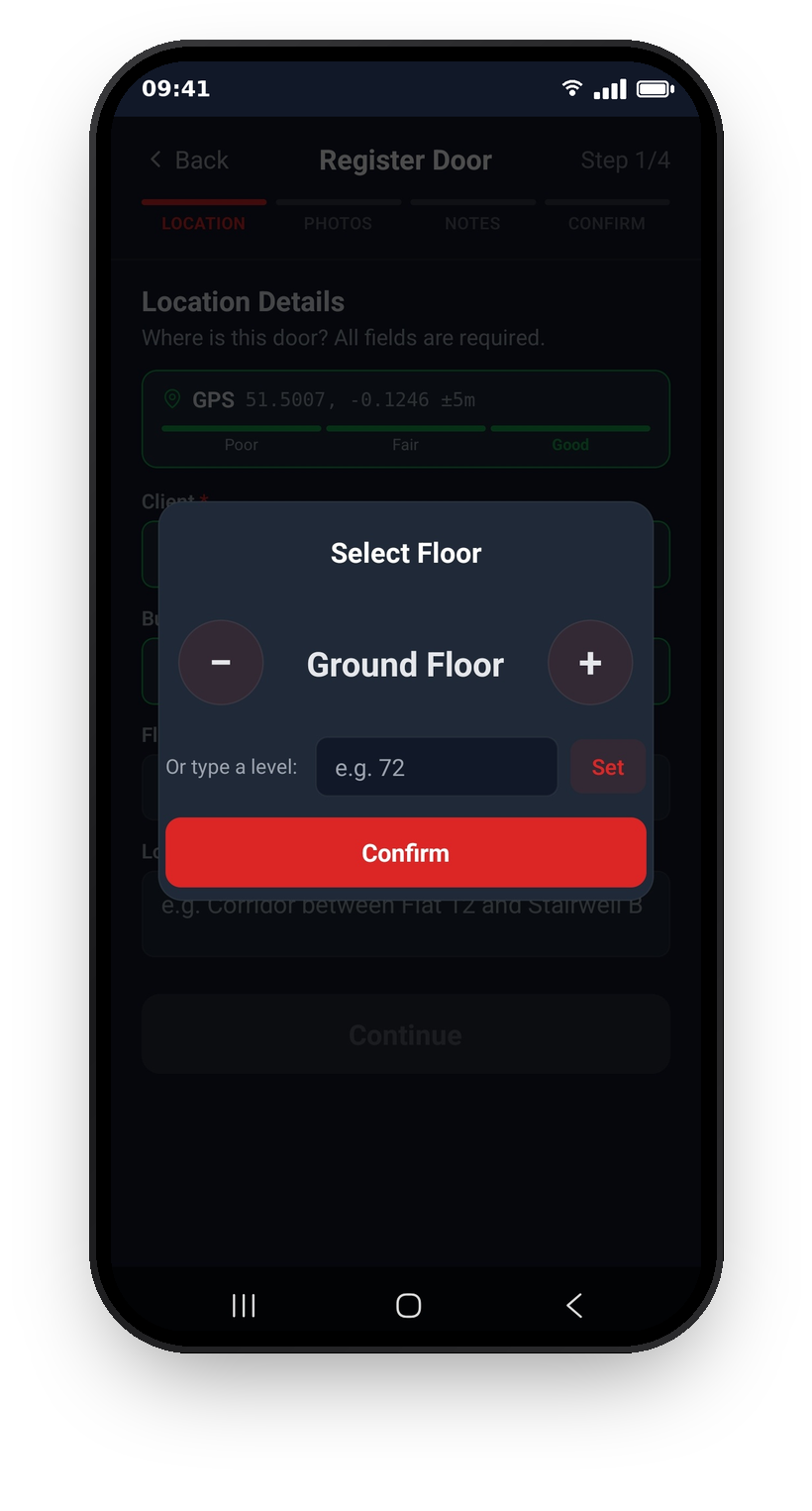 The floor picker